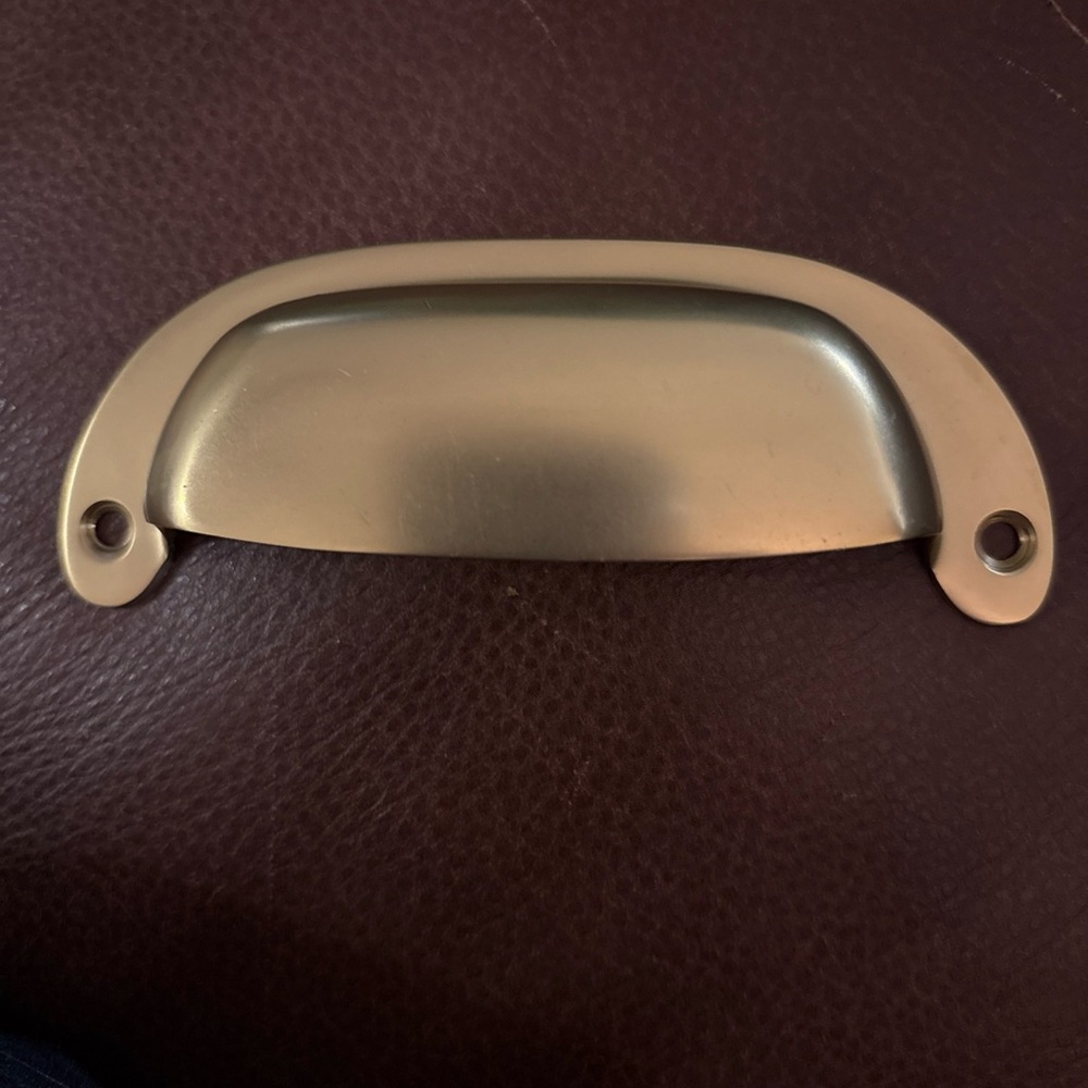 Rejuvenation Hardware Massey Solid Brass Bin Pull